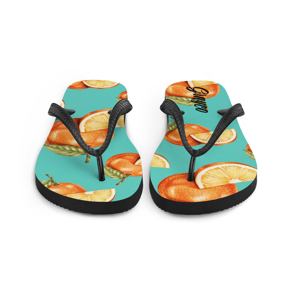 FL Oranges Flip-Flops