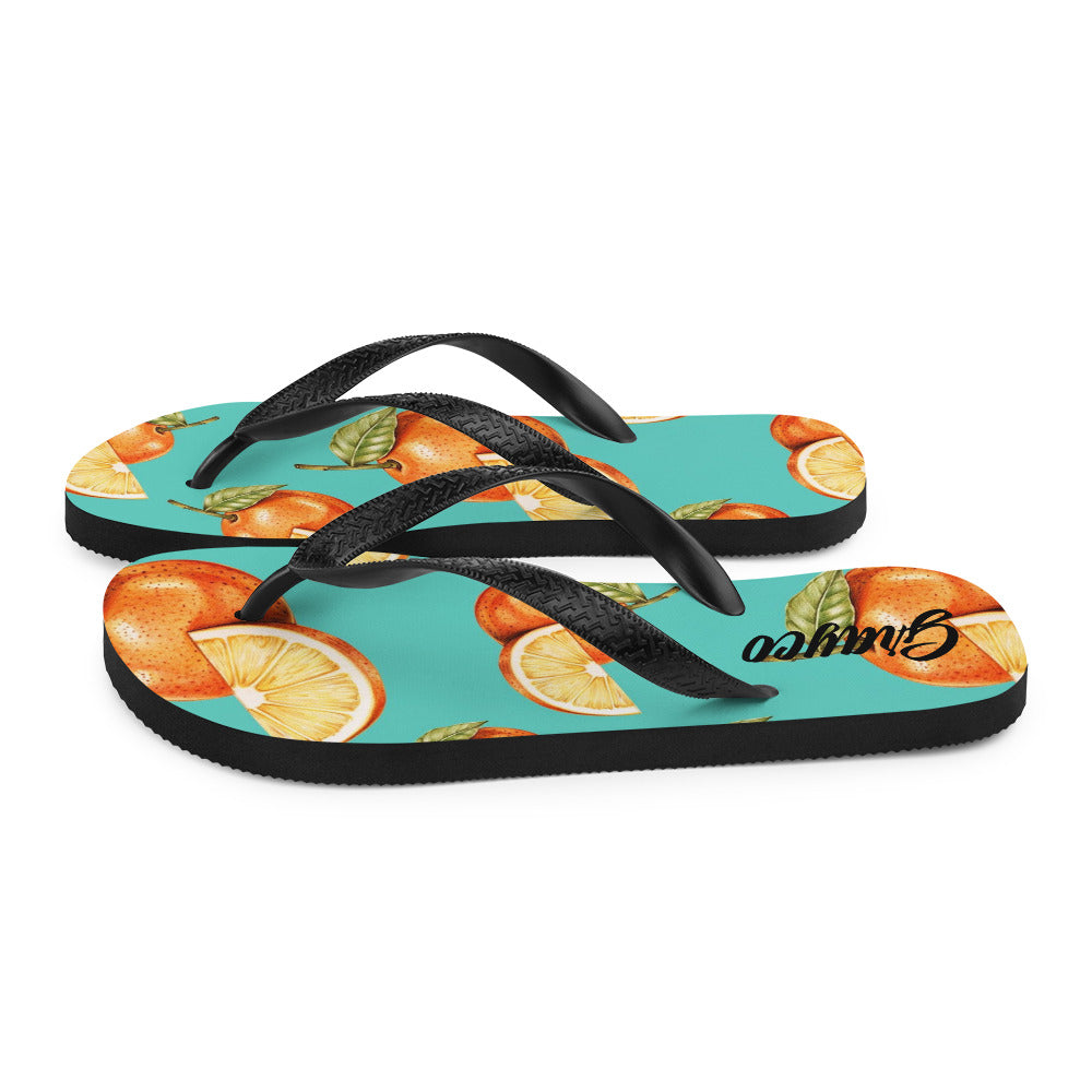 FL Oranges Flip-Flops